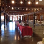 Barn setup for an event