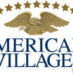 American Village 25th anniversary logo