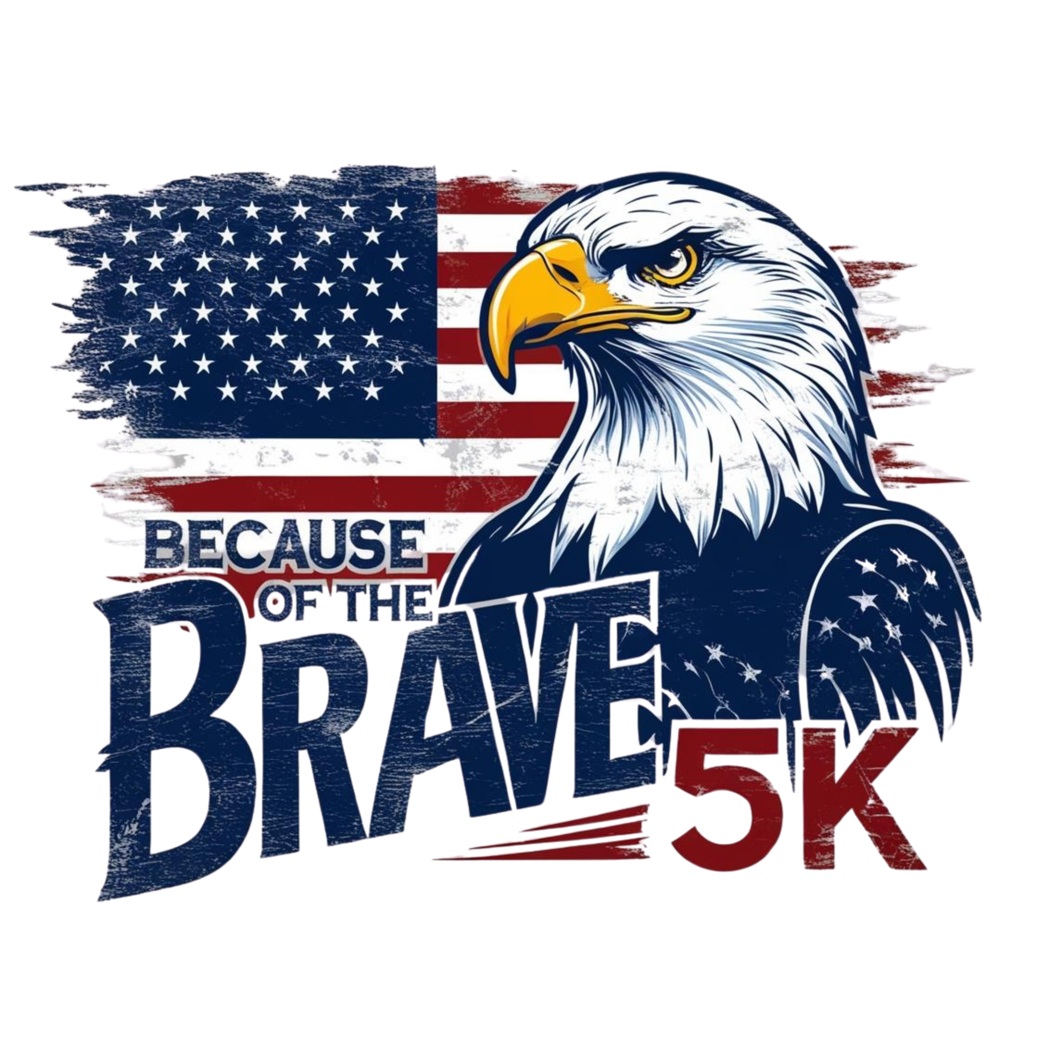 Because of the Brave 5K - Final Logo Transparent